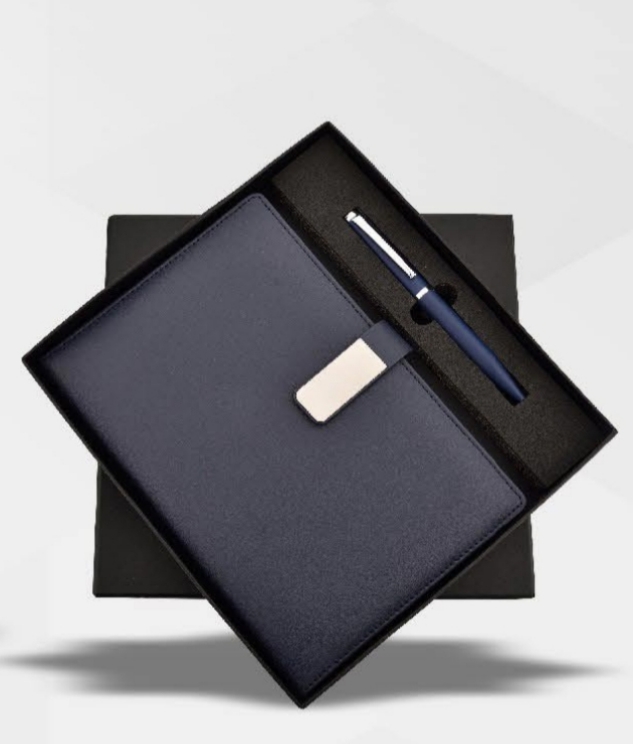 BLUE DIARY & METAL PEN KRT 7