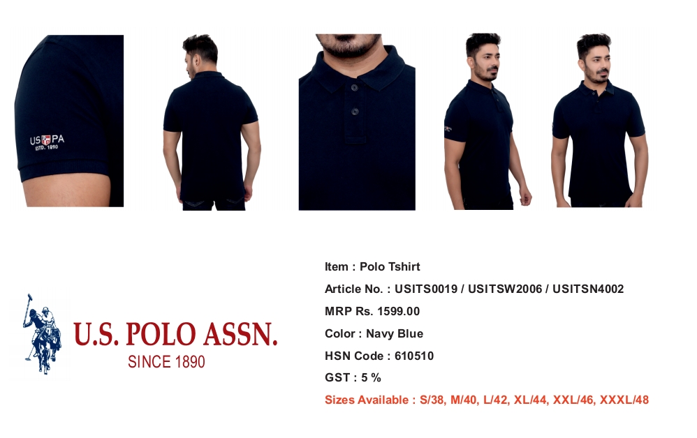 POLO T-SHIRT NEVY BLUE COLOR