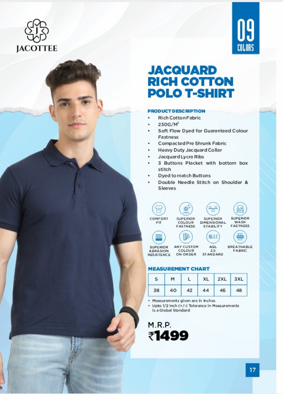 JCQUARD RICH COTTON POLO