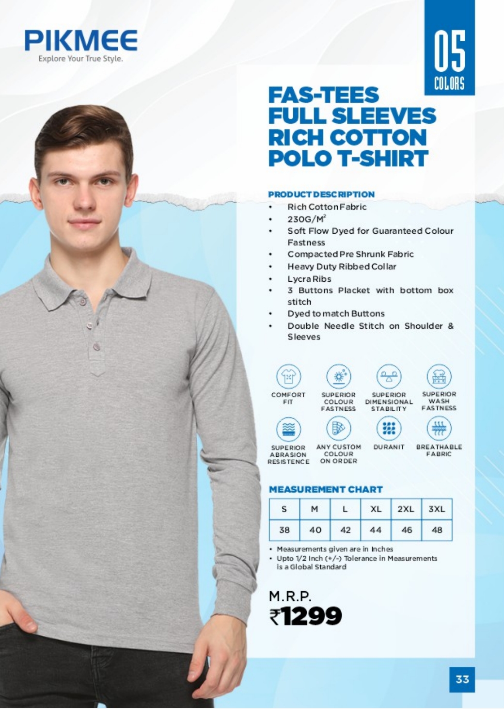 FULL SLEEVES RICH COTTON