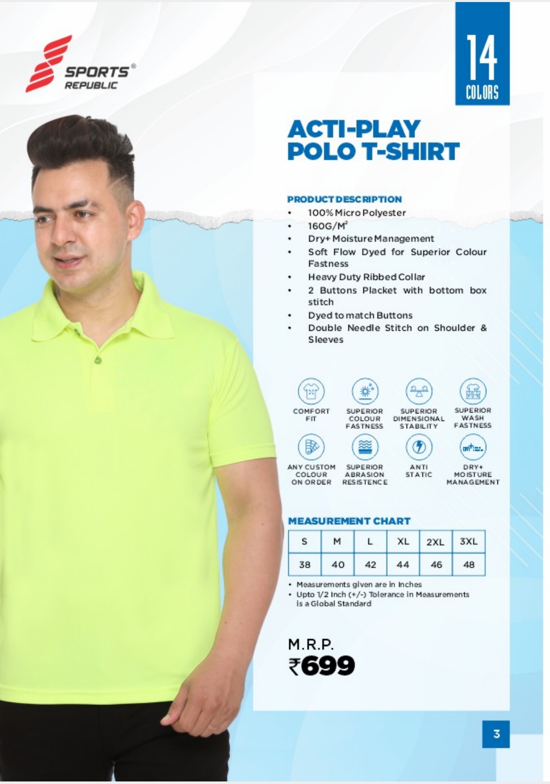 ACTPLAY POLO T SHIRT
